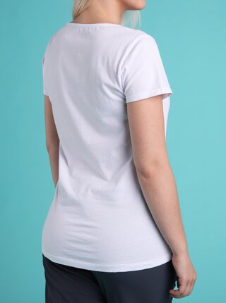 Biele dámske tričko s potlačou LOAP Bacara