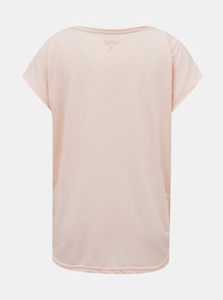 Ružové dámske vzorované tričko LOAP Alby