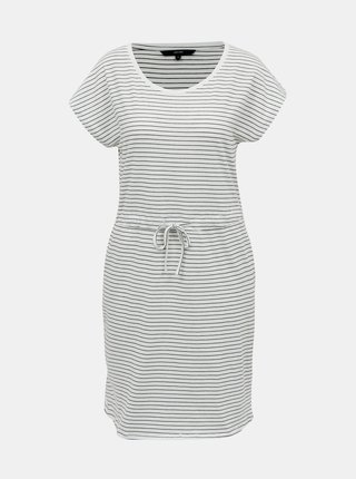 Modro-biele basic pruhované šaty Vero Moda April