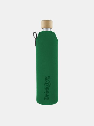 Sklenená fľaša v neoprénovom obale Drinkit Asketa 500 ml