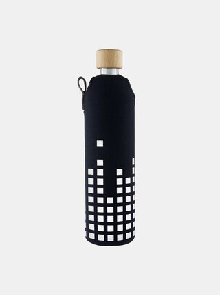 Sklenená fľaša v neoprénovom obale Drinkit Equalizer 500 ml