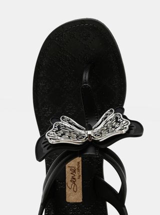 Čierne dámske sandále Grendha