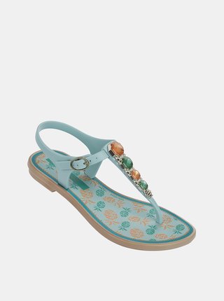 Modré holčičí sandály Grendha