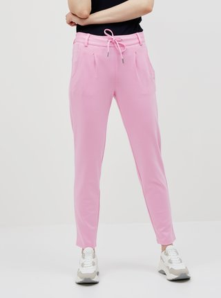 Ružové dámske nohavice Tom Tailor Denim