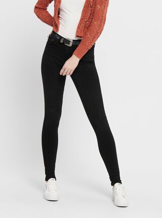 Černé skinny fit džíny ONLY Paola