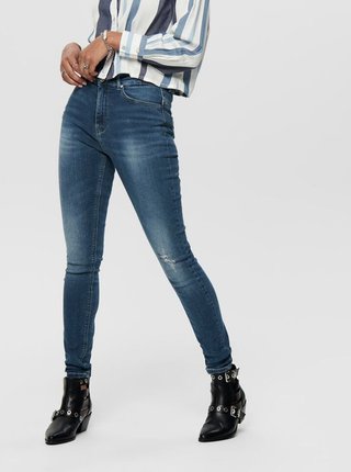 Modré skinny fit rifle ONLY Paola