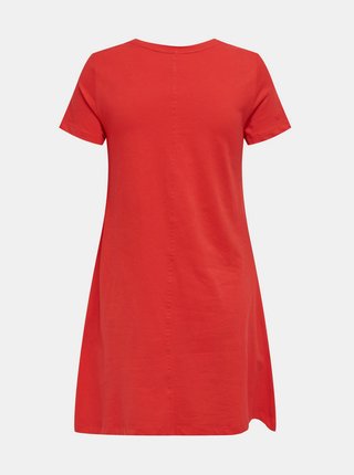 Červené basic šaty ONLY May