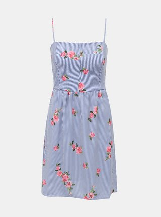 Modré kvetované šaty Haily´s Rose