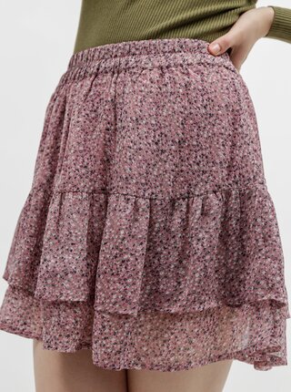 Fialová vzorovaná sukňa Jacqueline de Yong