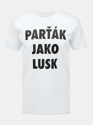 Biele pánske tričko ZOOT Original Parťák jako lusk