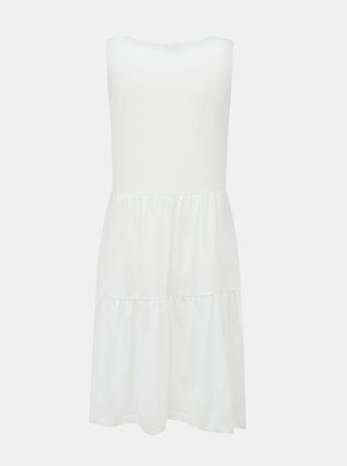 Biele voľné šaty Jacqueline de Yong Fenna