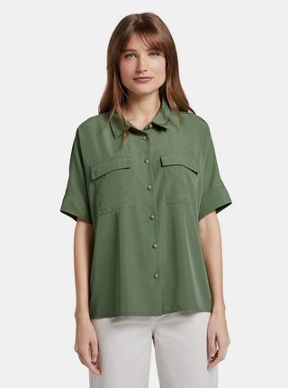 Zelená dámska košeľa Tom Tailor Denim