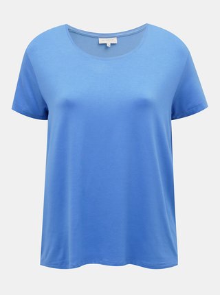 Modré basic tričko ONLY CARMAKOMA