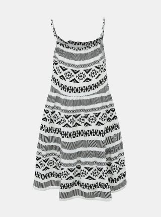 Čierno-biele vzorované šaty ONLY Lucca
