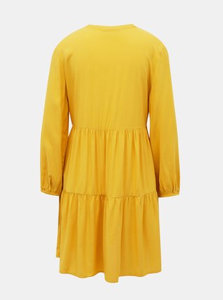 Žlté voľné šaty ONLY Nova
