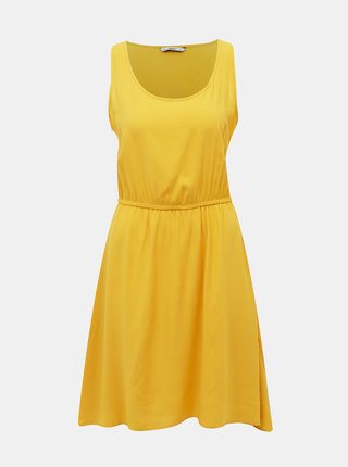 Žlté šaty ONLY Sara