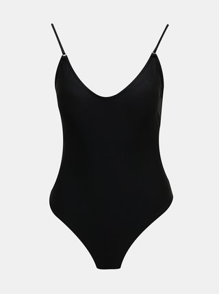 Čierne jednodielne plavky Pieces Naomi