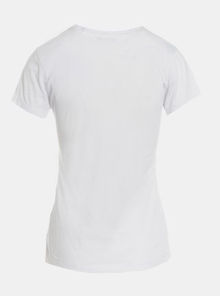 Šedo-biele dámske vzorované tričko SAM 73