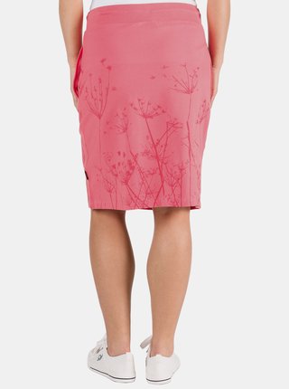 Ružová sukňa s potlačou SAM 73