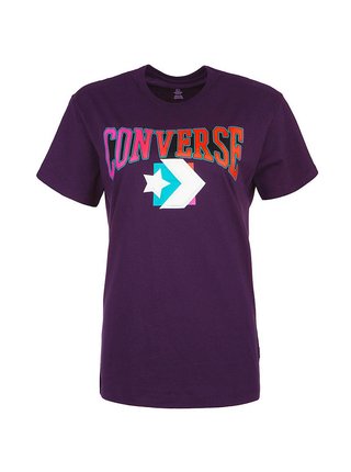 Converse fialové tričko Warmth Pack tee