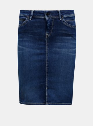 Modrá rifľová sukňa Pepe Jeans