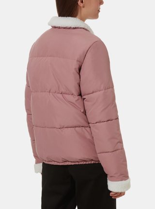 Ružová dámska zimná bunda VANS