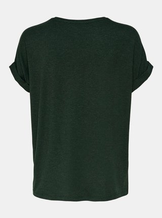 Tmavozelené basic tričko ONLY Moster