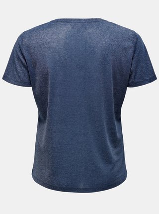Modré basic tričko ONLY CARMAKOMA Rex