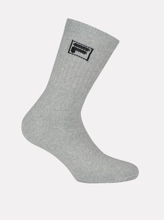 Sada tří párů pánských šedých ponožek FILA