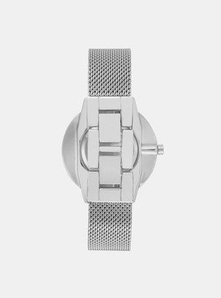 Dámské hodinky s kovovým páskem ve stříbrné barvě Nine West