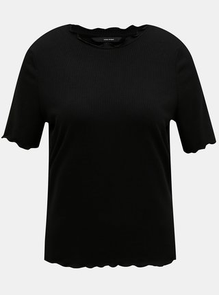 Čierne tričko VERO MODA Brea