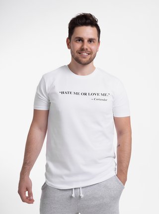 Bílé pánské tričko ZOOT Original Koriandr 
