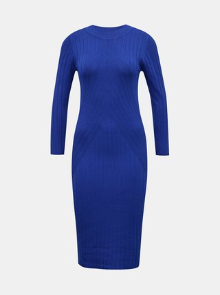 Modré svetrové šaty Jacqueline de Yong Kate