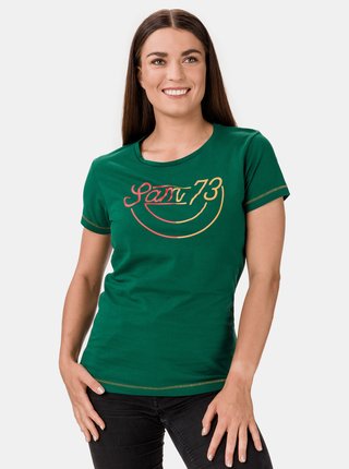 Zelené dámské tričko SAM 73 Cerina