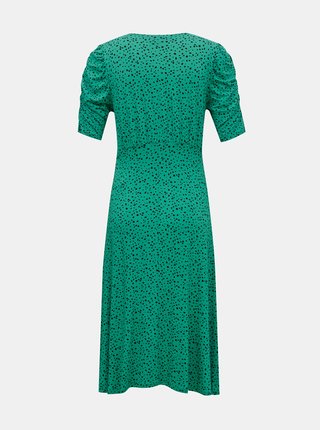 Zelené vzorované šaty Dorothy Perkins Petite