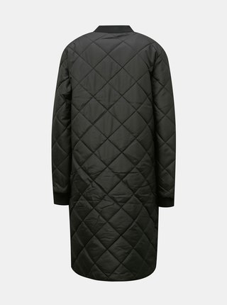 Čierny prešívaný kabát Selected Femme Natalia