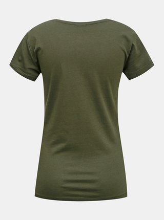 Zelené tričko s potlačou Jacqueline de Yong Chicago