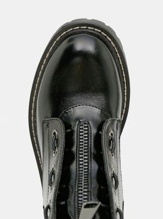 Černé kotníkové boty ONLY Bold