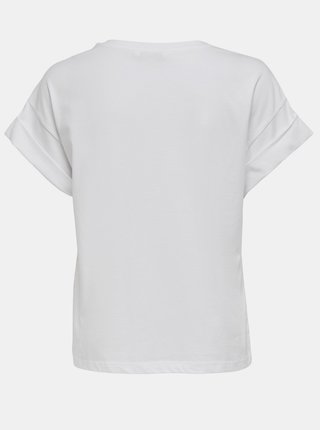 Biele basic tričko ONLY Silla