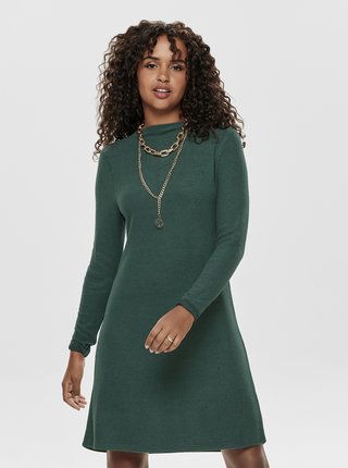 Zelené svetrové šaty ONLY Kleo