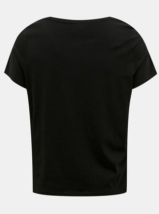 Čierne tričko ONLY CARMAKOMA Vernon