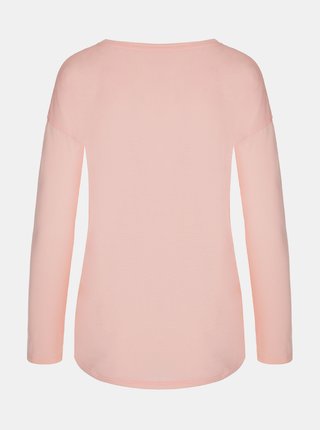 Ružové dámske tričko s potlačou LOAP