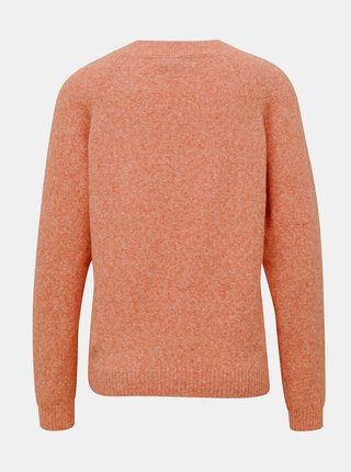 Oranžový žíhaný sveter VERO MODA Doffy