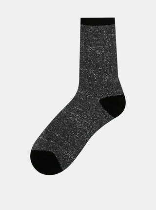 Sada dvou párů tmavě šedých ponožek ONLY Coffee