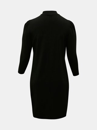 Čierne šaty so stojáčikom ONLY CARMAKOMA Malorca
