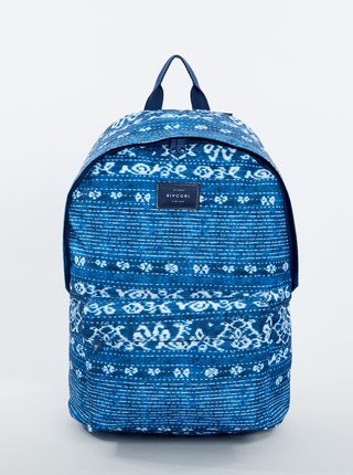 Modrý vzorovaný batoh Rip Curl