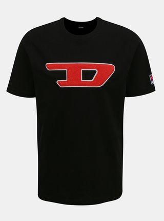 Čierne pánske tričko Diesel