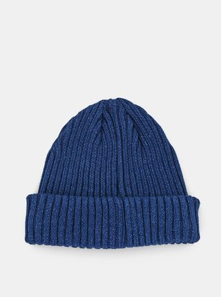 Modrá čiapka Jack & Jones Denny