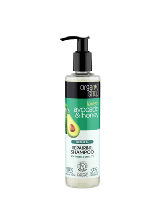 Organic Shop Regenerační šampón Avokádo a Med 280 ml