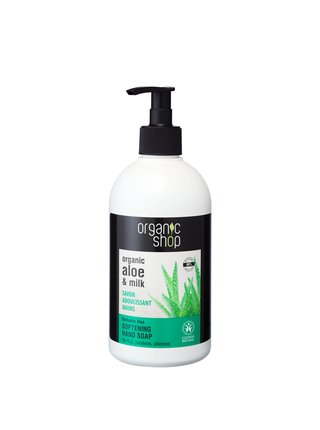 Tekuté mýdlo na ruce Organic Shop Aloe z Barbadosu (500 ml)